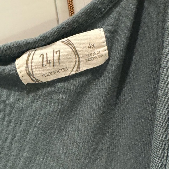 Maurices Teal Midi Dress - Picture 3 of 3